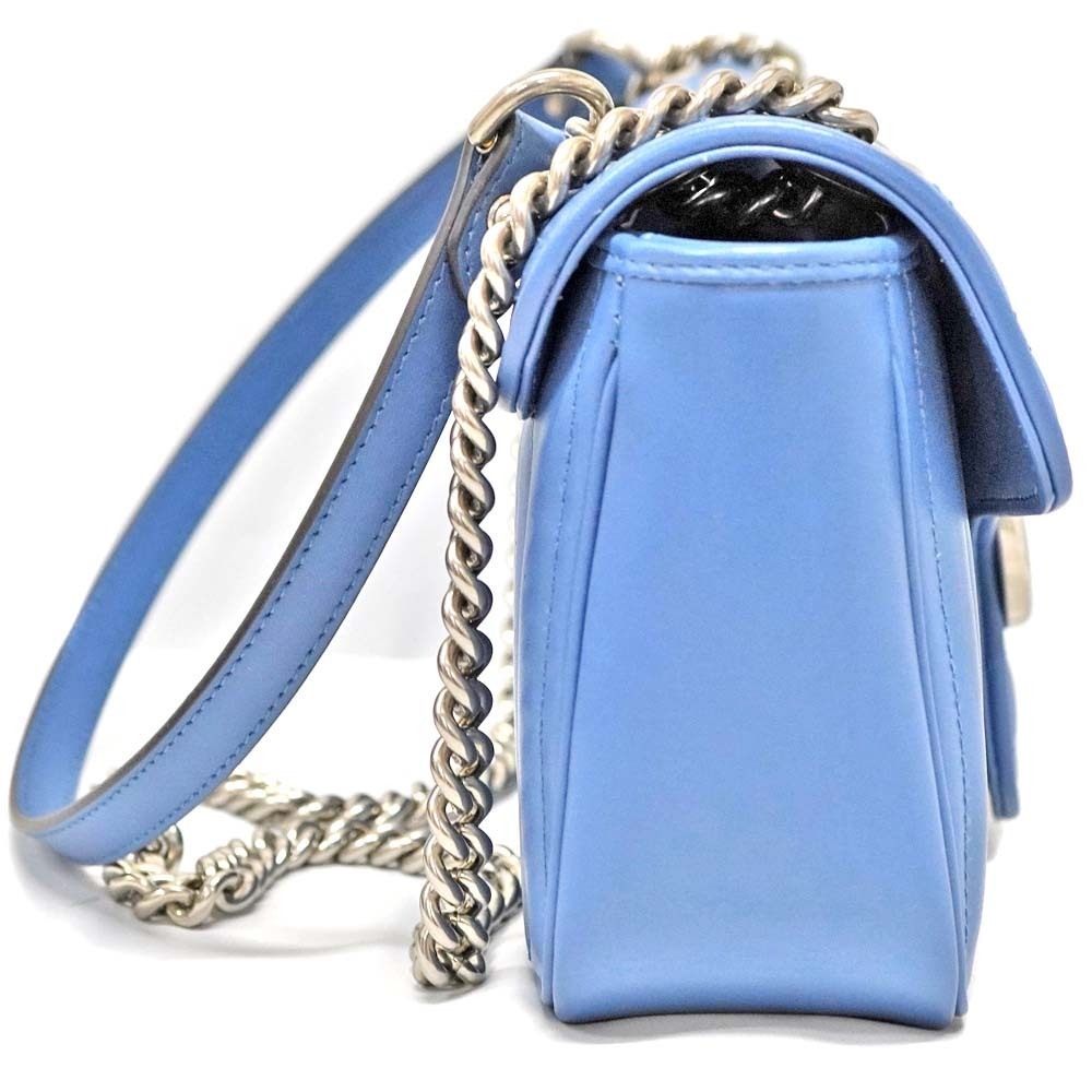 Gucci Chain Shoulder Bag Blue - Picture 3 of 11